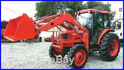 Kubota M6800 Cab-Loader-Shuttle-4x4 Low Hours (FREE 1000 MILE DELIVERY FROM KY)
