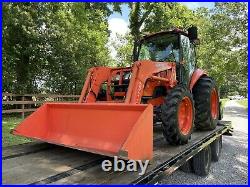 Kubota M7040 4x4 Tractor with LA1153 Loader