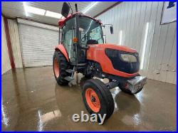 Kubota M7040 Cab Tractor With 4x2, Ac/heat, 8 Speed Forward And 8 Reverse