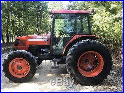 Kubota M9000 4x4 Farm tractor. Cold air! Shuttle trans. Low hours. Farm fresh
