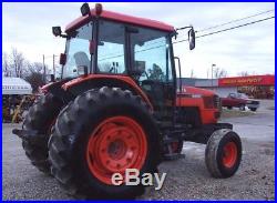 Kubota M9000 Cab Tractor (low hours) CAN SHIP @ $1.85 loaded mile