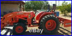 Kubota Tractor 4x4 L4600 HST