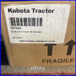 Kubota Tractor B2784 HYDRAULIC ROTATION For B2782A
