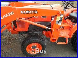Kubota Tractor L3301 Diesel with Front Loader 4WD HYD Trans, 33 HP, 125 HOURS