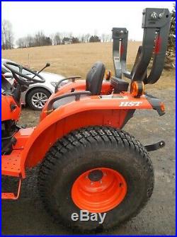Kubota Tractor L3301 Diesel with Front Loader 4WD HYD Trans, 33 HP, 125 HOURS