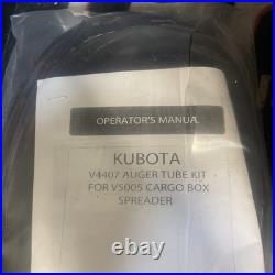 Kubota Tractor V4407 Material Flow Control Kit TRK-300 Auger Tube Restrictor Kit