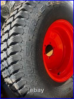 Kubota Tractor Wheel Setfront 23x8.50-12rear 41x14.00-20 (mem1)