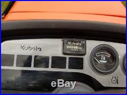 Kubota bx23 tractor with loader backhoe and front mount snowblower