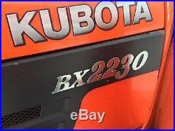 Kubota compact tractor, subcompact tractor, BX2230 Kubota TLD