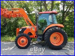 Kubota m7040 4x4 loader tractor LOW HOURS! FREE DELIVERY