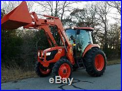Kubota m7060 4x4 loader tractor LOW HOURS