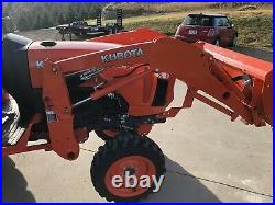 Kubota tractor B2650 Package