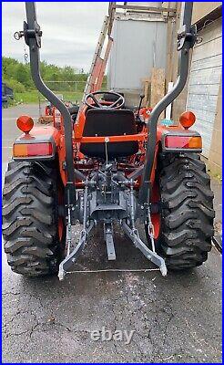 Kubota tractor L3901 Electrical Fire Damage. Needs Repairs