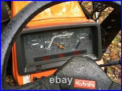 Kubota trractor B2150 4 cyl diesel 4x4 HST with Loader and box blade, NO RESERVE
