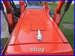 L3010D Kubota 4wd Tractor with Woods 1009 Loader/Low Hours