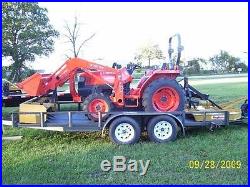 L3200DT Kubota 4WD Tractor with Loader/Trailer/Equipment