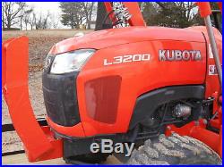 L3200D Kubota 4wd Tractor/Loader/Trailer/Brush Hog/Boxblade and tiedowns