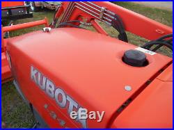 L3400D Kubota 4wd Tractor/Loader/Trailer/Brush Hog/Boxblade and tiedowns