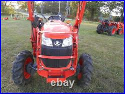 L3901D Kubota 4wd Tractor Hydrostat drive with Loader/BushHog