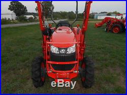 L3901D Kubota 4wd Tractor/Loader/Hydrostatic Transmission/Landpride Bushhog