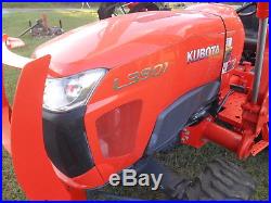 L3901D Kubota 4wd Tractor/Loader/New Trailer/New Bush hog/ New Boxblade/Tiedowns