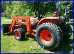 L4330 Kubota 4x4 tractor and loader (low hours)