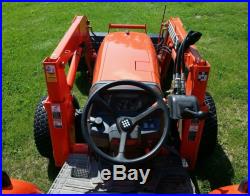 L4330 Kubota 4x4 tractor and loader (low hours)