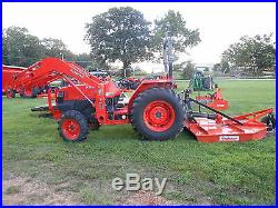 L4400HST Kubota 4WD Tractor with Loader/Trailer/Equipment 2011 Model
