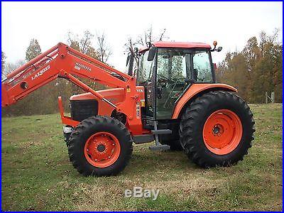 LOOK! @@@@ KUBOTA M105S CAB+LOADER+4X4 WITH 432HRS! MINT CONDITION
