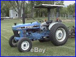 L@@K ONE OWNER 1993 FORD 3930 2WD DIESEL TRACTOR LOW 1034 HRS