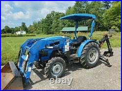 Lenar Jl254 Compact Loader Tractor Backhoe 4x4 25hp Diesel Super Low 103hrs
