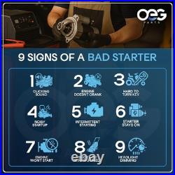 Lightweight 12V Starter for Kubota Tractors Engineered for Maximum Reliability