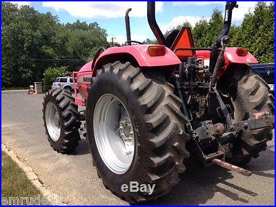 MAHINDRA 7520 4x4 TRACTOR W/ 3 POINT HITCH! WILL TAKE A LOADER AND BACKHOE