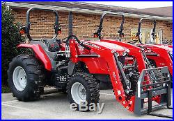 Massey Ferguson 80 HP Package 4608 4608l Tractor Loader Bush Hog Clearance