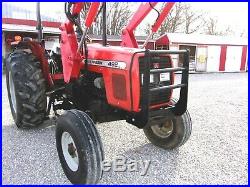 MF 492 Tractor with Qt Loader & bucket -99 hp SHIPPING AVAILABLE AT $1.85/MILE