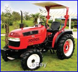MPE 2018 4WD Tractor withCat-Perkins Engine 4WD 25hp tractor with Front End Loader