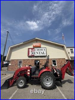 Mahindra 1635 Tractor with Backhoe only 195 Hrs