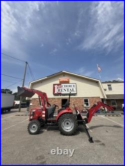 Mahindra 1635 Tractor with Backhoe only 195 Hrs