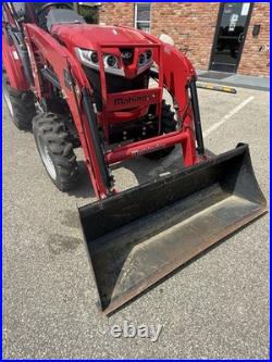 Mahindra 1635 Tractor with Backhoe only 195 Hrs
