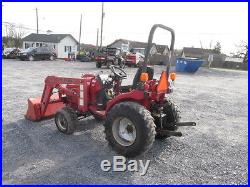 Mahindra 2015 4x4 Compact Tractor with Loader! No Reserve