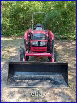 Mahindra shuttle 4WD Loader Tractor with 1538L Front Loader 2019