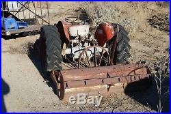 Masey Ferguson TO35 Tractor with Scraper Runs