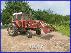 Massey Ferguson 1085 Diesel Tractor Loader 3544.5 Hrs 3 Point PTO Deere farmall