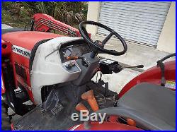 Massey Ferguson 1540 4wd tractor with loader. 1364 hrs