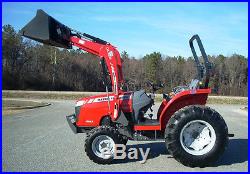 Massey Ferguson 1643 PREMIUM 43 HP HYDRO TRACTOR LOADER Great condition 95 hrs