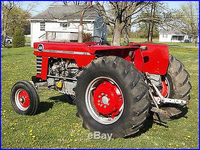 Massey Ferguson 165 Tractor Gas one owner 667 hrs