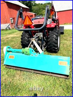 Massey Ferguson 1734E Tractor 4WD with Mower/ Loader / 233 Hours