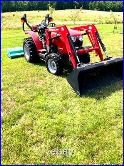 Massey Ferguson 1734E Tractor 4WD with Mower/ Loader / 233 Hours