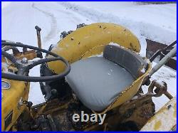 Massey Ferguson 202 Industrial Tractor Loader Bucket Blade Winch 3 pt chains Pto