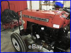 Massey Ferguson 231S Tractor. Low Hours. Power Steering. Nice Oringal Tractor